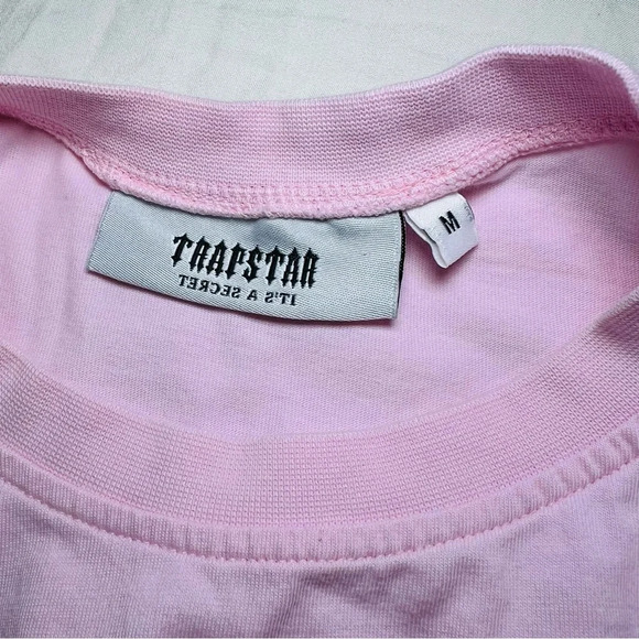 Trapstar Its’s A Secret Pink Short Sleeve T-Shirt - Picture 3 of 7